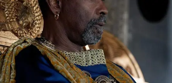 Denzel Washington aparece como ‘Macrinus’, um traficante de armas em “Gladiador 2”