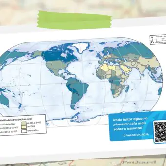 IBGE lança novo atlas e coloca Brasil no centro do mapa-múndi; confira