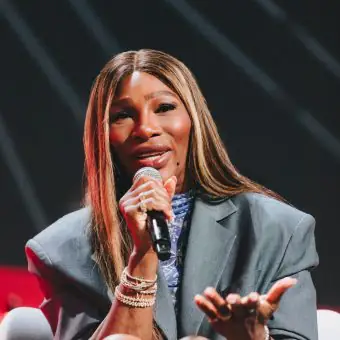 Serena Williams participa de palestra no evento iFood Move