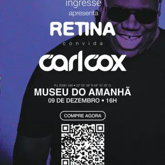 “Ingresse Apresenta” realiza sua primeira edição  com um DJ set de Carl Cox