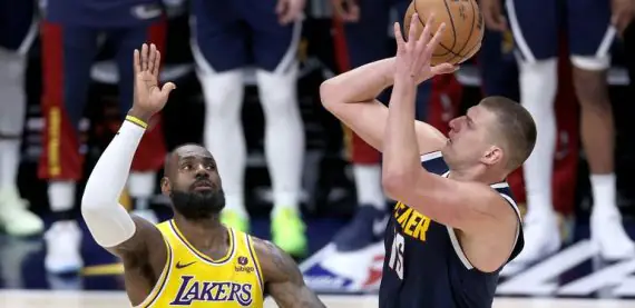 NBA: Nuggets vencem Lakers e fecham série nos playoffs