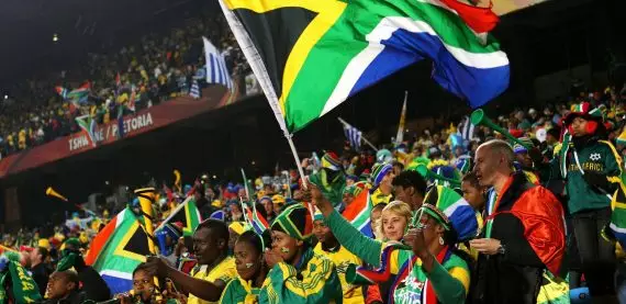 Bafana Bafana: A cultura sul-africana nas arquibancadas.