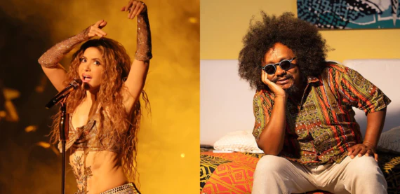 Chico César elogia Shakira por cover de ‘Mama África’ em show no Rio de Janeiro