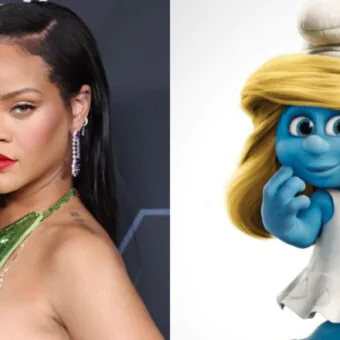 Rihanna divulga trailer de ‘Os Smurfs’, com música original da cantora na trilha-sonora