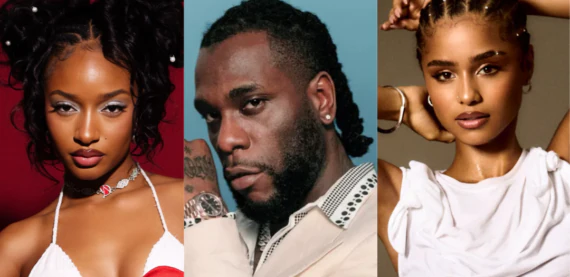 Burna Boy, Tyla e Ayra Starr movimentam US$ 58 milhões no Spotify e mostram a força global da música africana