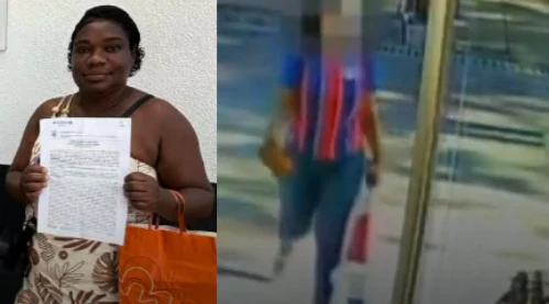 Vídeo mostra turista argentina perdendo a carteira antes de acusar baiana de furto