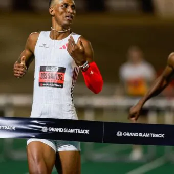 Alison dos Santos conquista título do Grand Slam Track na Jamaica com desempenho impecável