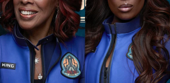 Conheça Aisha Bowe e Gayle King, que fizeram história em voo espacial só de mulheres