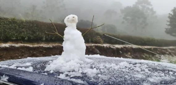 Possibilidade de Neve e mínimas históricas: frente fria atinge o Brasil nesta semana