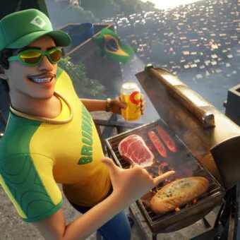 Bruno Mars lança “Bonde do Brunão” no Fortnite com funk inspirado no Bonde do Tigrão