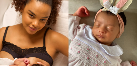 Lucy Ramos celebra dois meses da filha com dança de valsa: “Que a gente siga juntinhas, passo a passo”