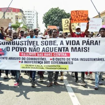 Protestos contra o custo de vida em Angola revelam crise de segurança pública