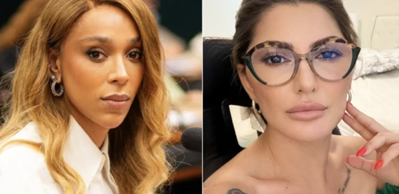 Antonia Fontenelle se defende de acusação de racismo contra Erika Hilton, após atacá-la: “Tive dois maridos negros”