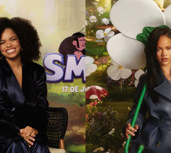 Jeniffer Nascimento dá voz a personagem dublada por Rihanna na nova animação dos Smurfs