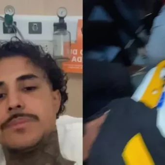 MC Livinho sofre acidente de moto e é internado na UTI com perfuração no pulmão