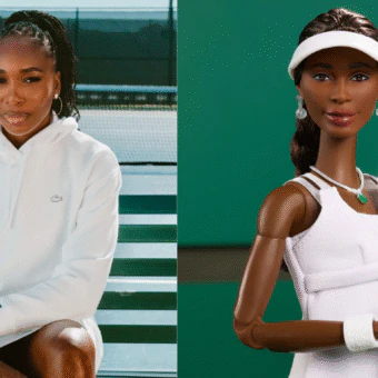 Venus Williams inspira nova boneca Barbie com look de título histórico em Wimbledon