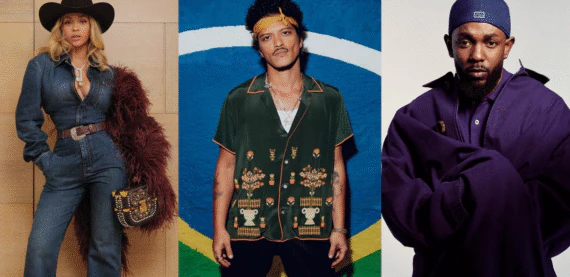 VMA 2025 | Beyoncé, Bruno Mars, Kendrick e outros grandes nomes estão entre os indicados