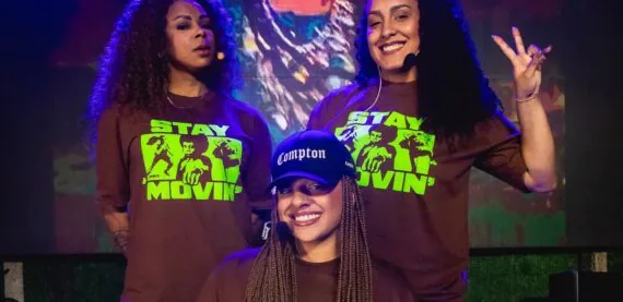 Mulheres negras criam projeto de treino coletivo que mistura hip hop e acolhimento feminino